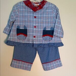 Plaid Kids Pajamas or Play Wear